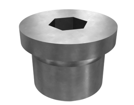 9S-8004: 9/16-18 Thread Hex Drive Plug