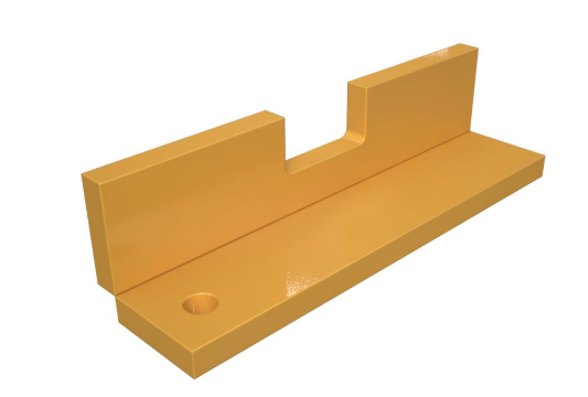 253-4646: 173mm Long Wear Plate